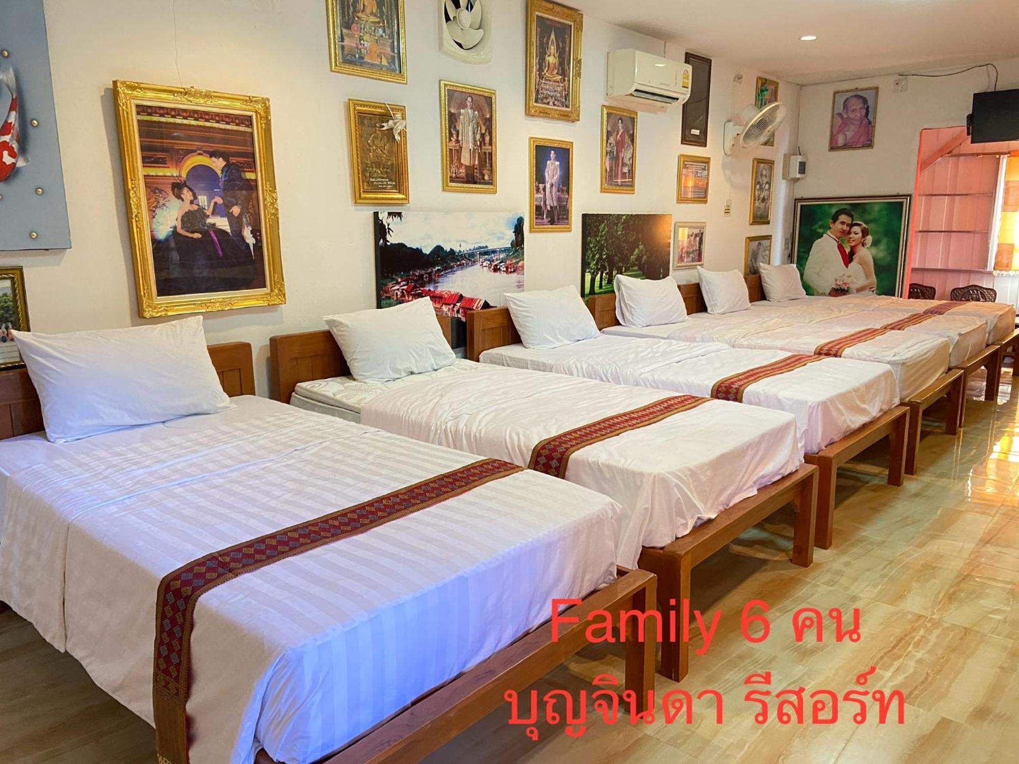 บุญจินดา รีสอร์ท Ban Bang Phayom Exterior foto