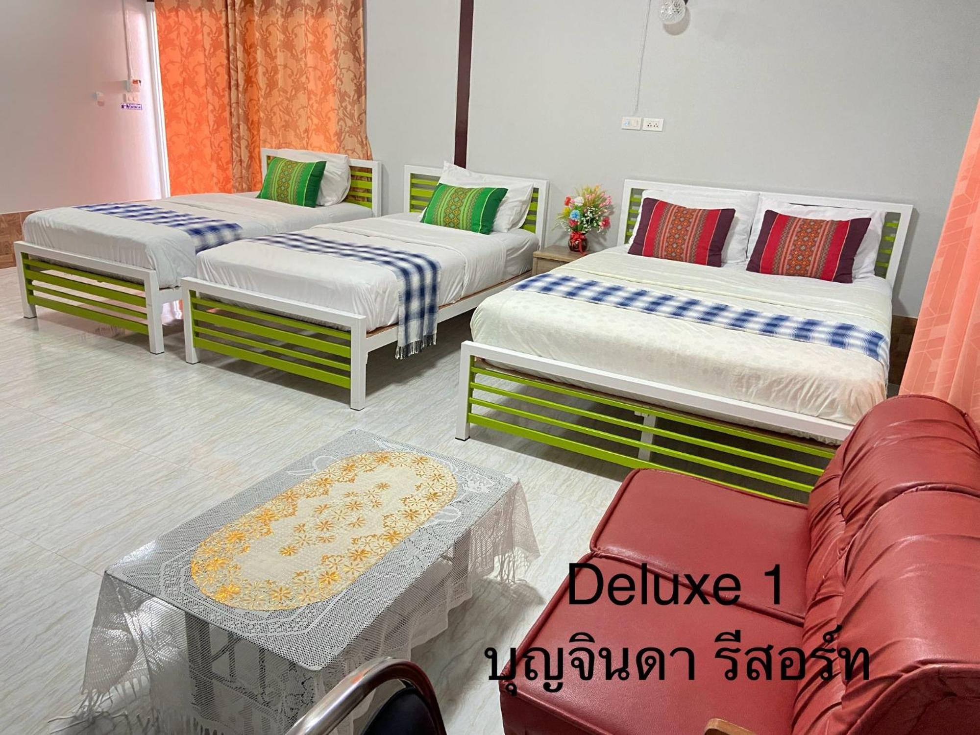 บุญจินดา รีสอร์ท Ban Bang Phayom Exterior foto